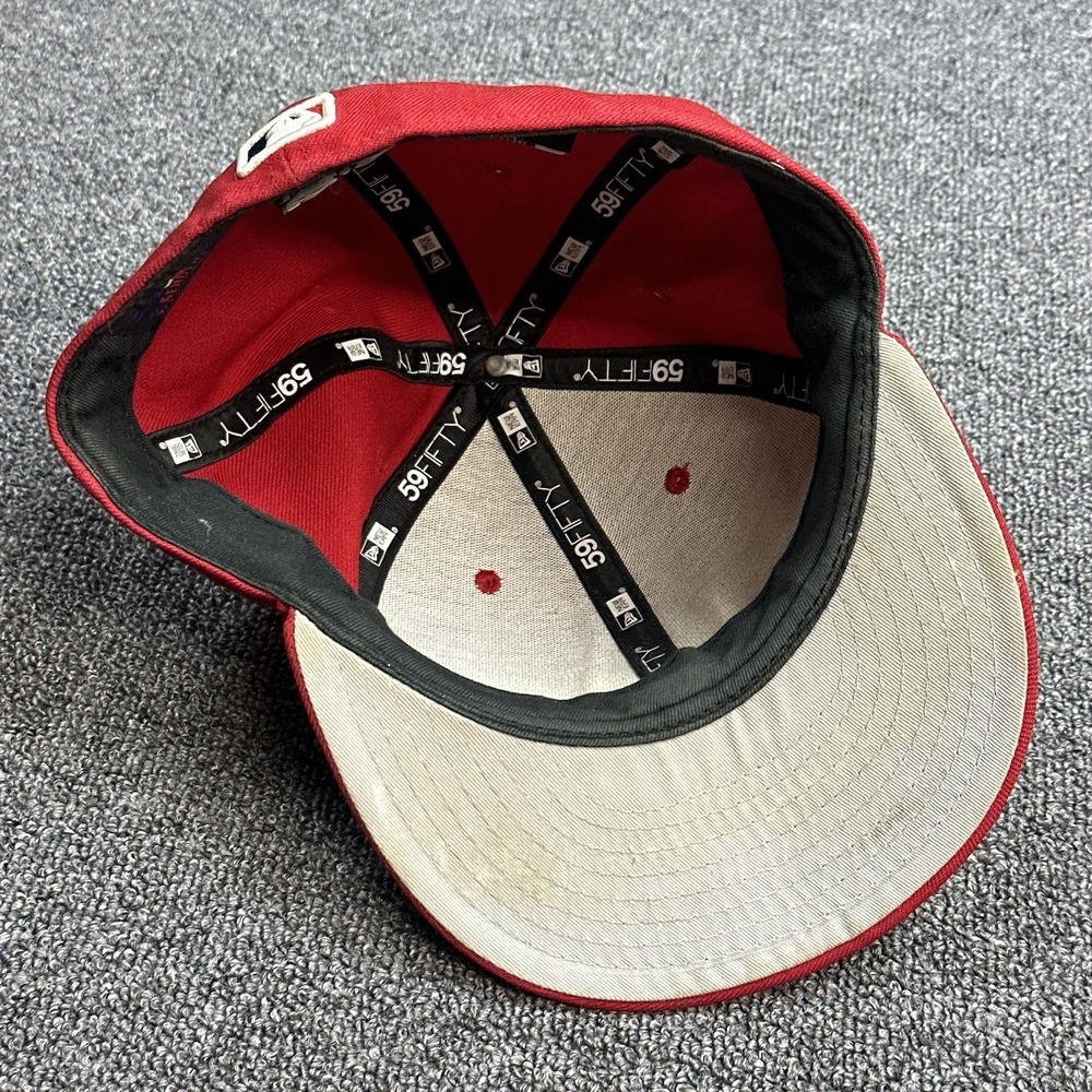 St. Louis Cardinals Hat New Era 7 3/8 Fitted Cooperstown MLB 2006 World Series - Picture 7 of 9